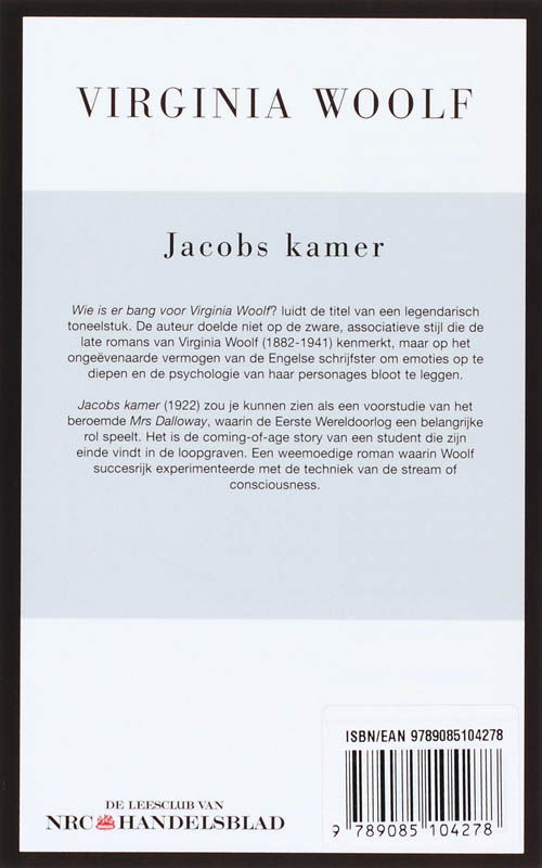 Achterkant van Jacob's kamer