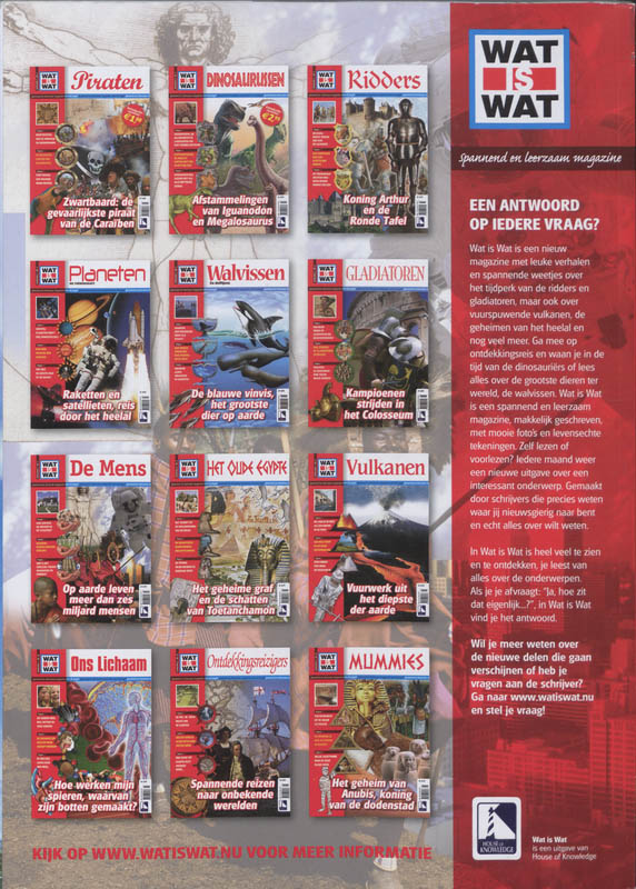 Achterkant van 7 De mens