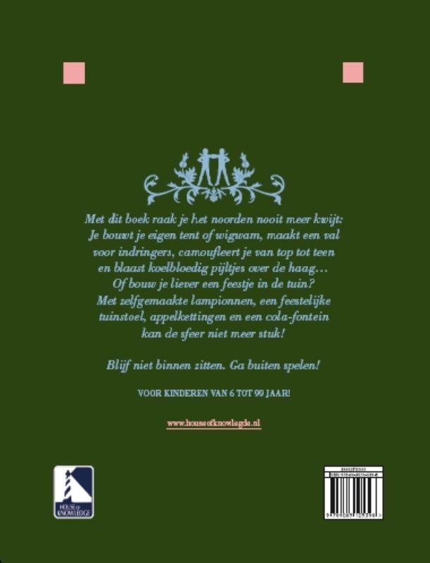 Achterkant van Het grote, vriendelijke en ondeugende boek voor tuinpiraten