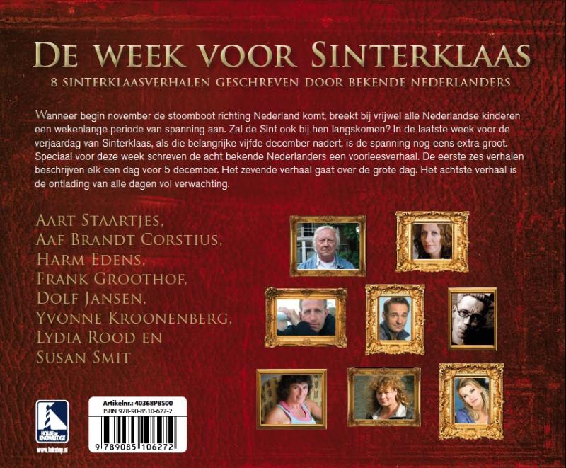 Achterkant van De week voor Sinterklaas