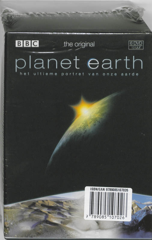 Achterkant van Planet Earth 6 DVD Box