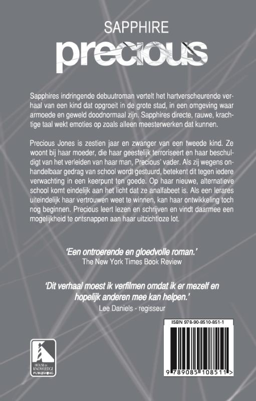Achterkant van Precious