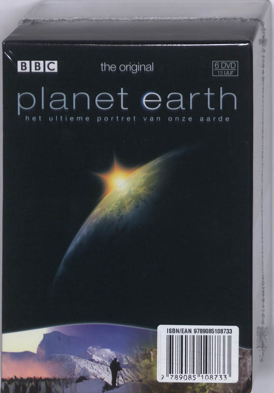 Achterkant van Planet Earth 6DVD Box (Nieuwe Inlay)