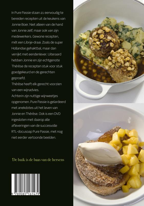 Achterkant van Pure Passie