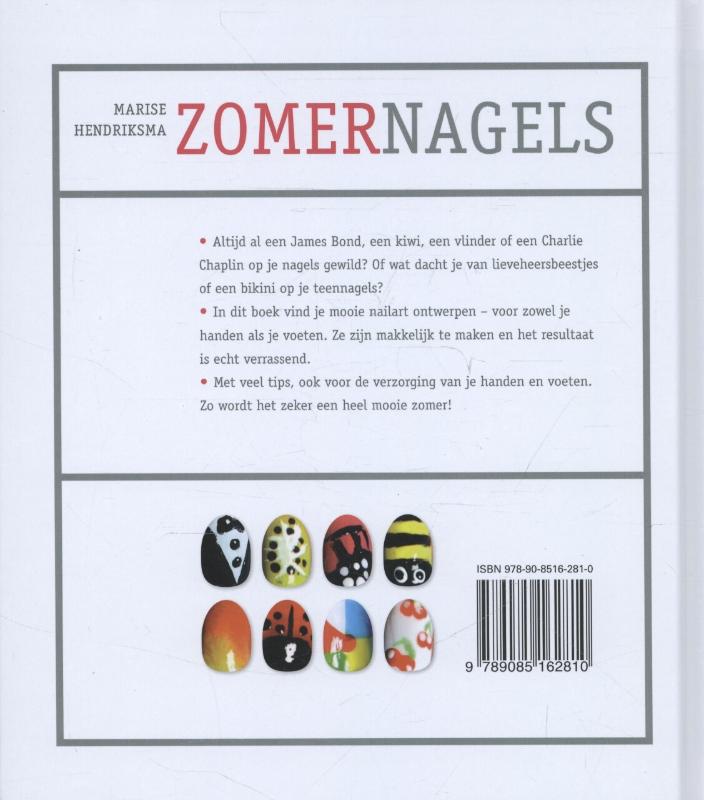 Achterkant van Zomernagels