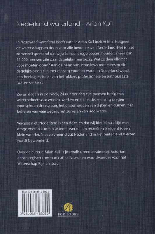 Achterkant van Nederland waterland