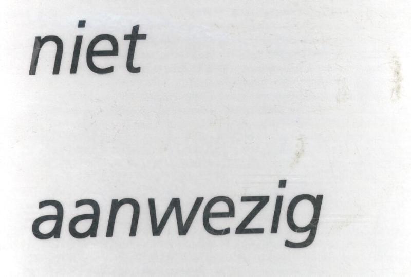 Achterkant van Gestolen (set van 10 ex)
