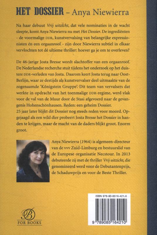 Achterkant van Het Dossier