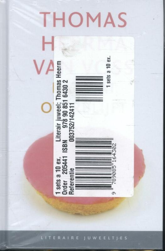 Achterkant van Dat wat overblijft (set 10 exx)