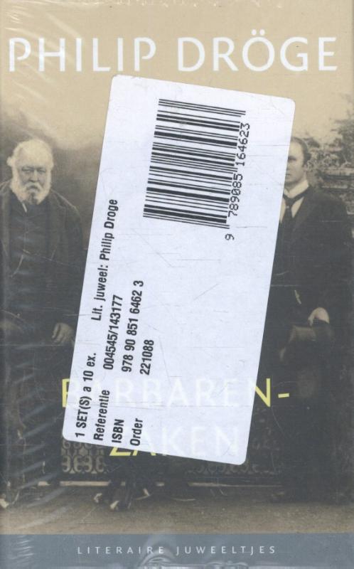 Achterkant van Barbarenzaken (Set van 10 ex)