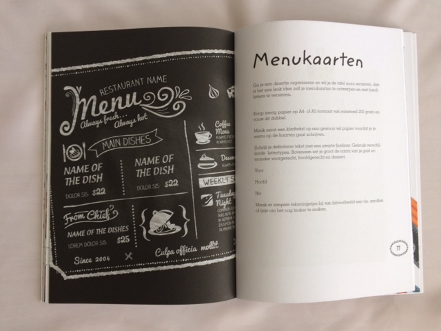Achterkant van Handletteren