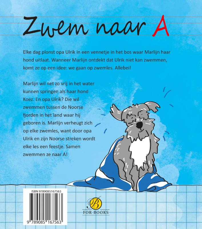 Achterkant van Zwem naar A