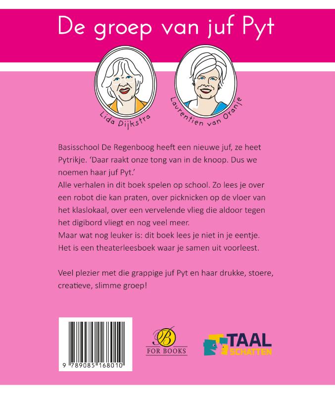 Achterkant van De groep van juf Pyt