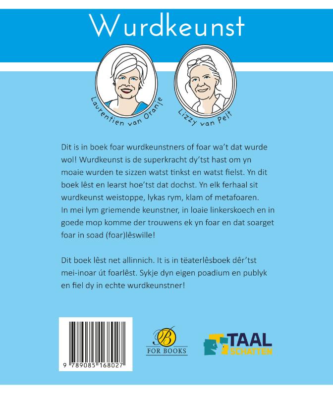 Achterkant van Wurdkeunst