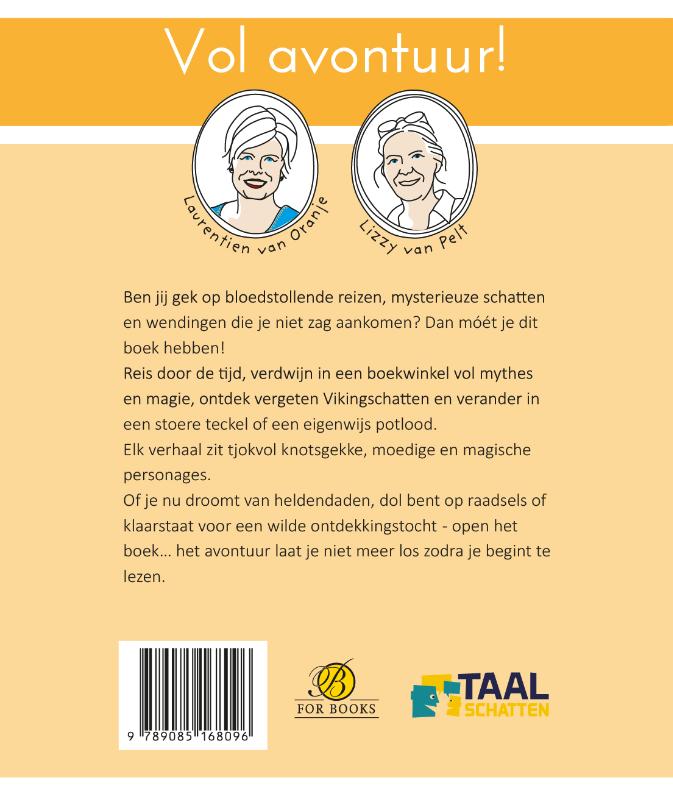 Achterkant van Vol avontuur