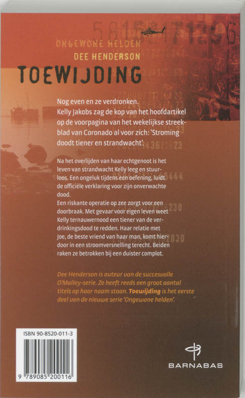 Achterkant van 1 Ongewone helden