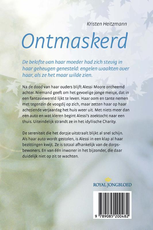Achterkant van Ontmaskerd
