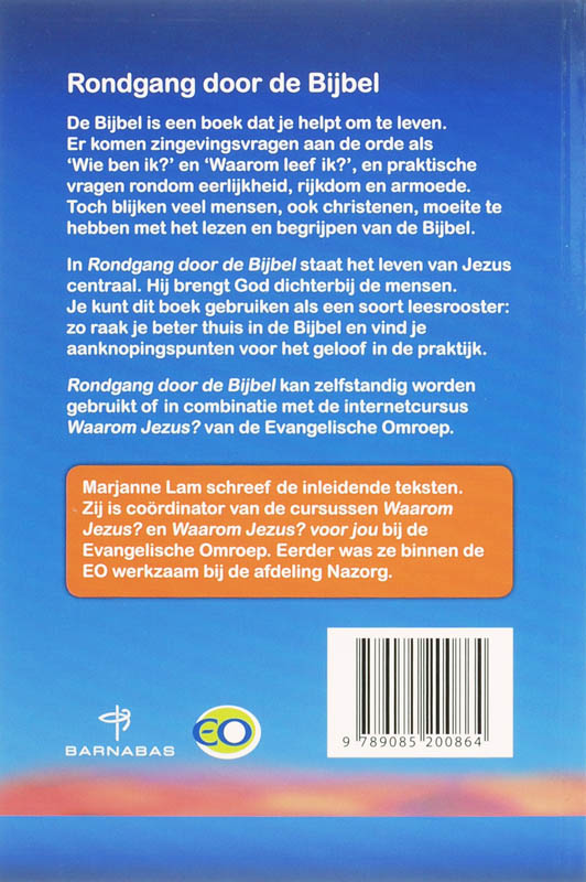 Achterkant van Rondgang door de Bijbel
