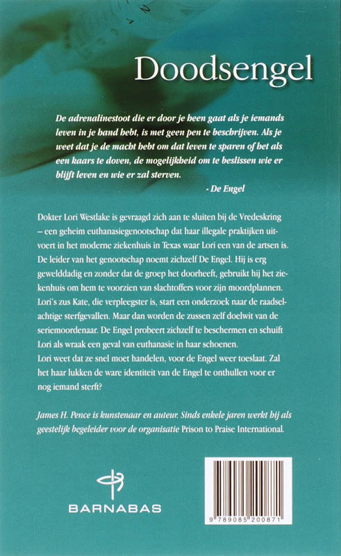 Achterkant van Doodsengel