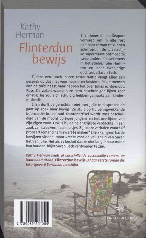 Achterkant van Flinterdun bewijs