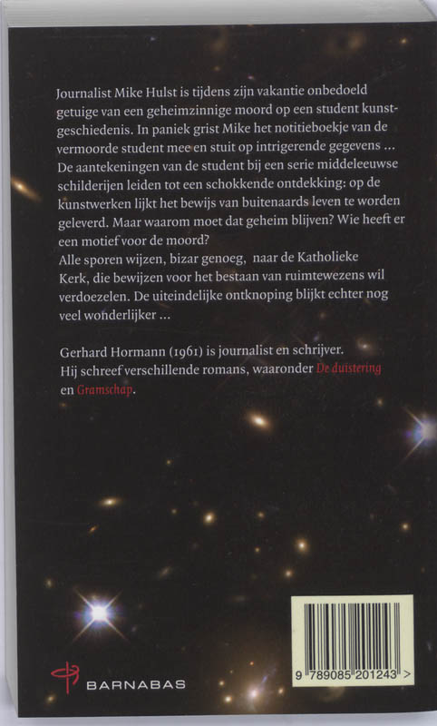 Achterkant van Het mysterie van Montalcino