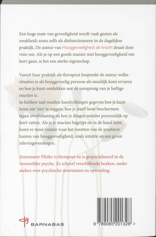 Achterkant van Hooggevoeligheid als kracht