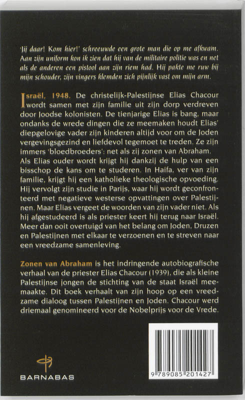 Achterkant van Zonen van Abraham