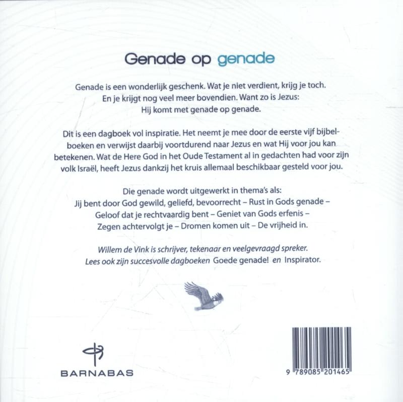 Achterkant van Genade op genade