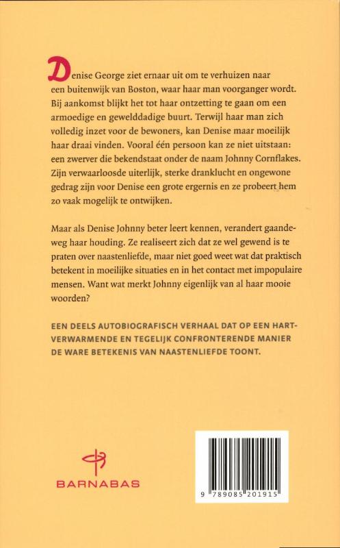 Achterkant van Johnny Cornflakes