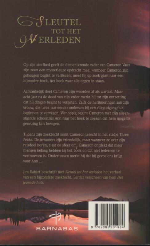 Achterkant van Sleutel tot het verleden