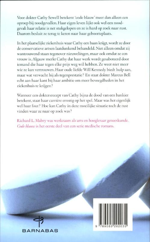 Achterkant van Code blauw
