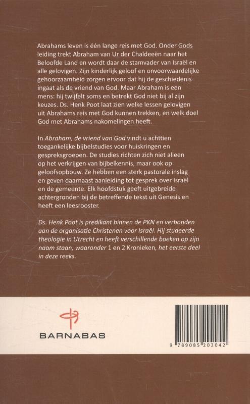 Achterkant van Abraham, de vriend van God