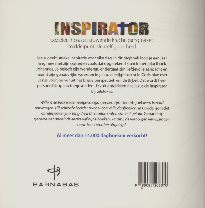 Achterkant van Inspirator