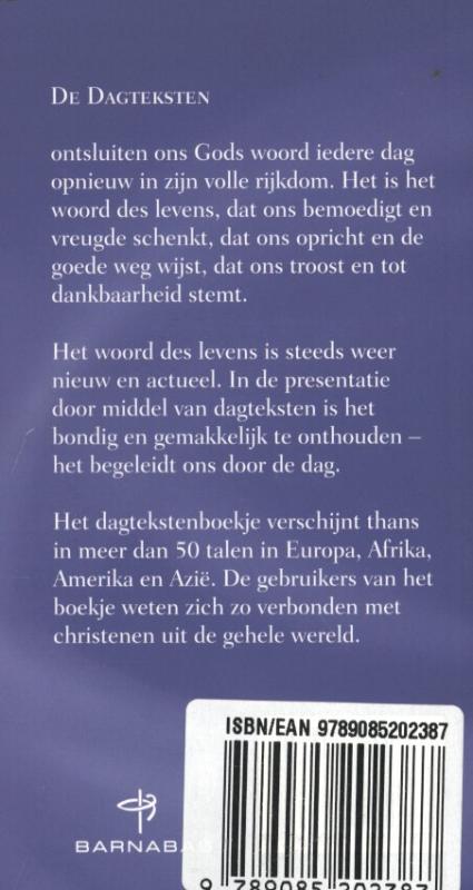 Achterkant van 2013