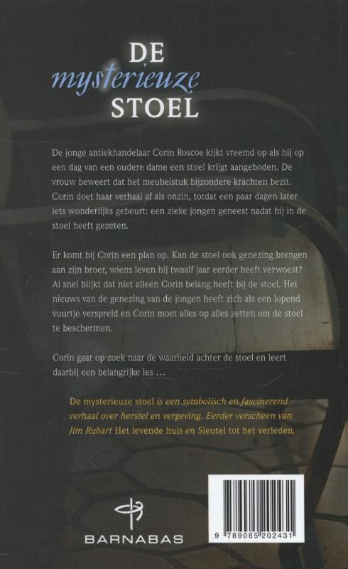 Achterkant van De mysterieuze stoel