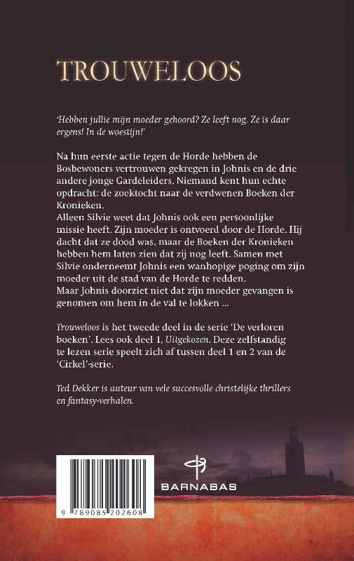 Achterkant van Trouweloos