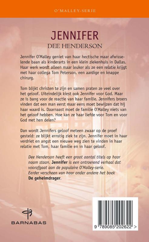 Achterkant van Jennifer
