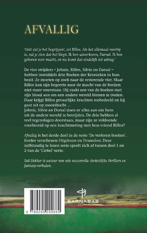 Achterkant van Afvallig