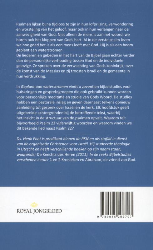 Achterkant van Geplant aan waterstromen