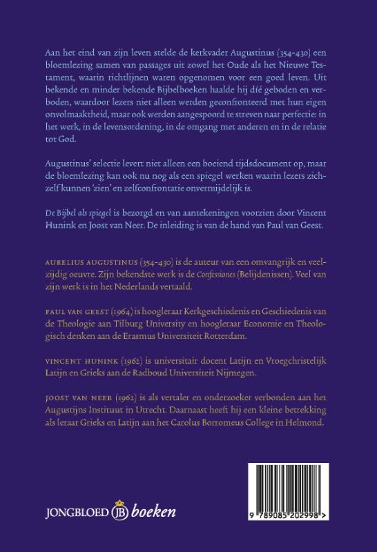 Achterkant van De Bijbel als spiegel