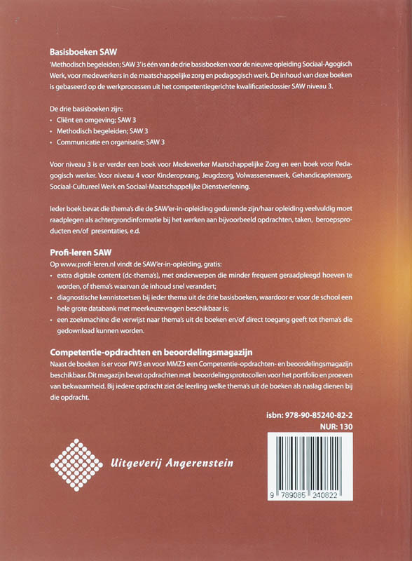 Achterkant van Methodisch begeleiden