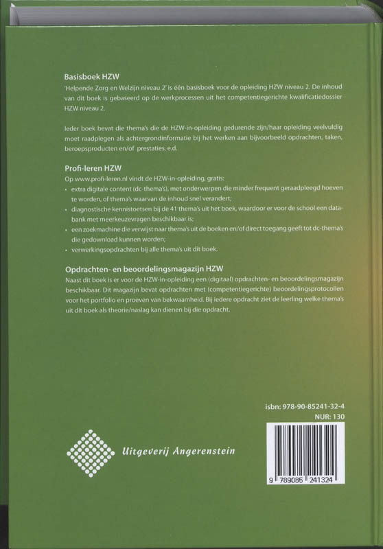 Achterkant van Niveau 2