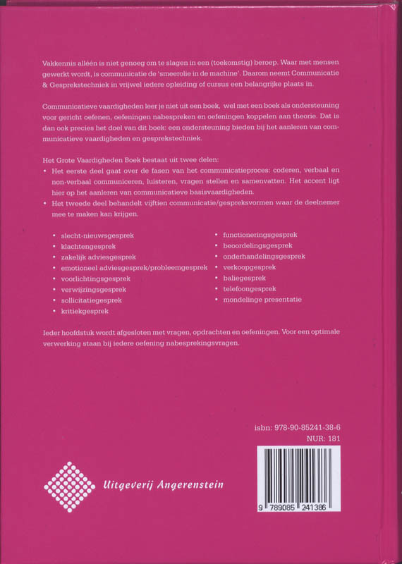 Achterkant van Het Grote Vaardighedenboek