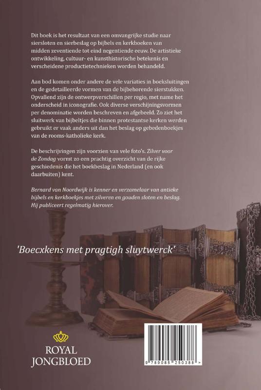 Achterkant van Zilver voor de Zondag