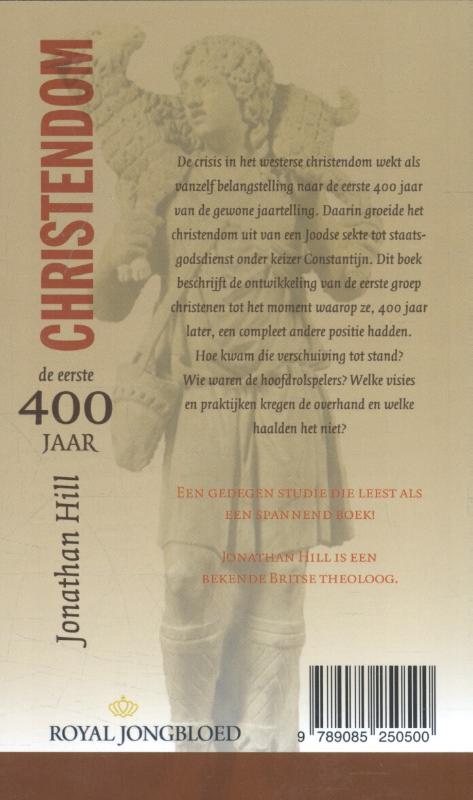 Achterkant van Christendom de eerste 400 jaar