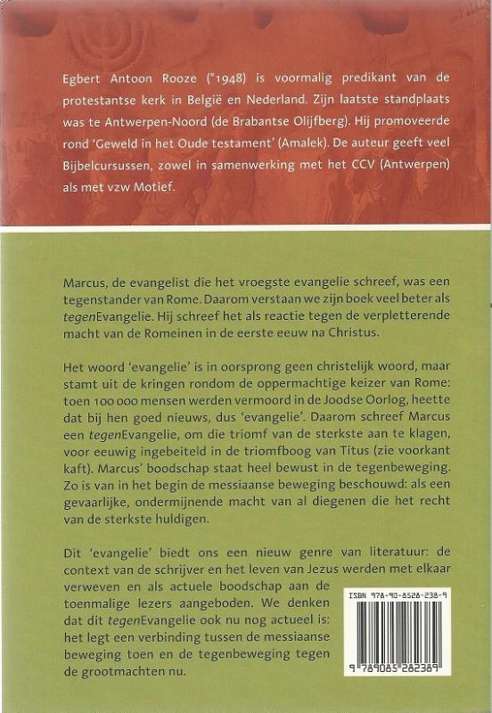 Achterkant van Marcus als tegenevangelie