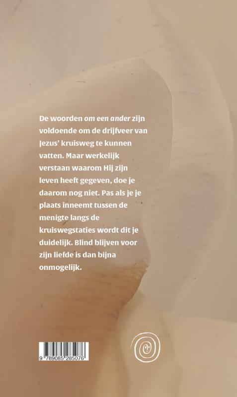 Achterkant van Om een ander