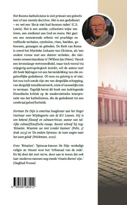 Achterkant van Het Rooms-katholicisme, een ongelooflijke godsdienst