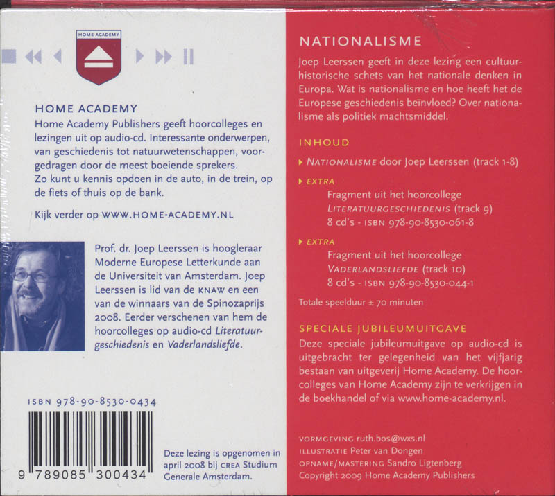 Achterkant van Nationalisme