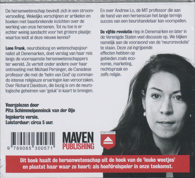 Achterkant van De vijfde revolutie